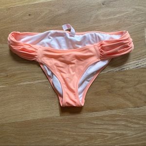 Victorias Secret Ruched Side Swim Bottoms